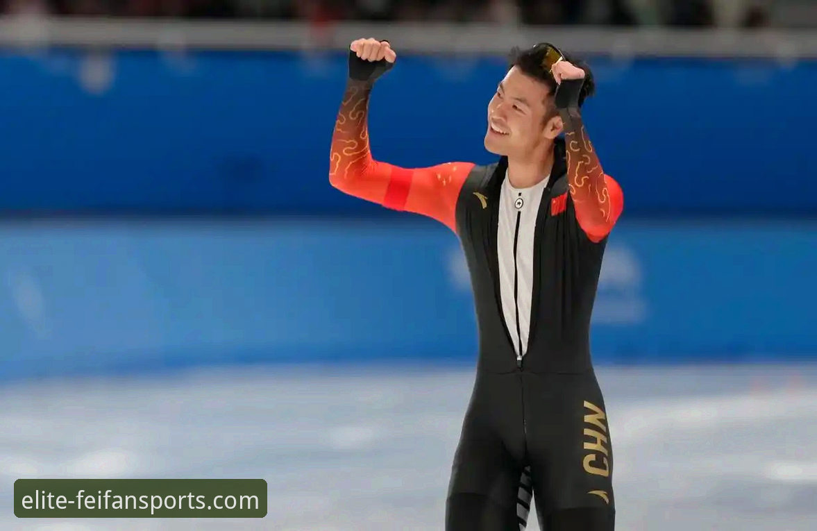 2026米兰冬奥会速滑1500米最新战报：宁忠岩破纪录夺金，非凡体育最新版本全程见证